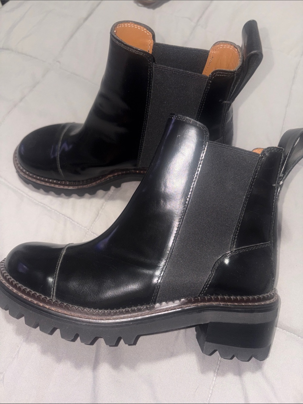 NWT! SeeByChloe BlackAnkle Boots